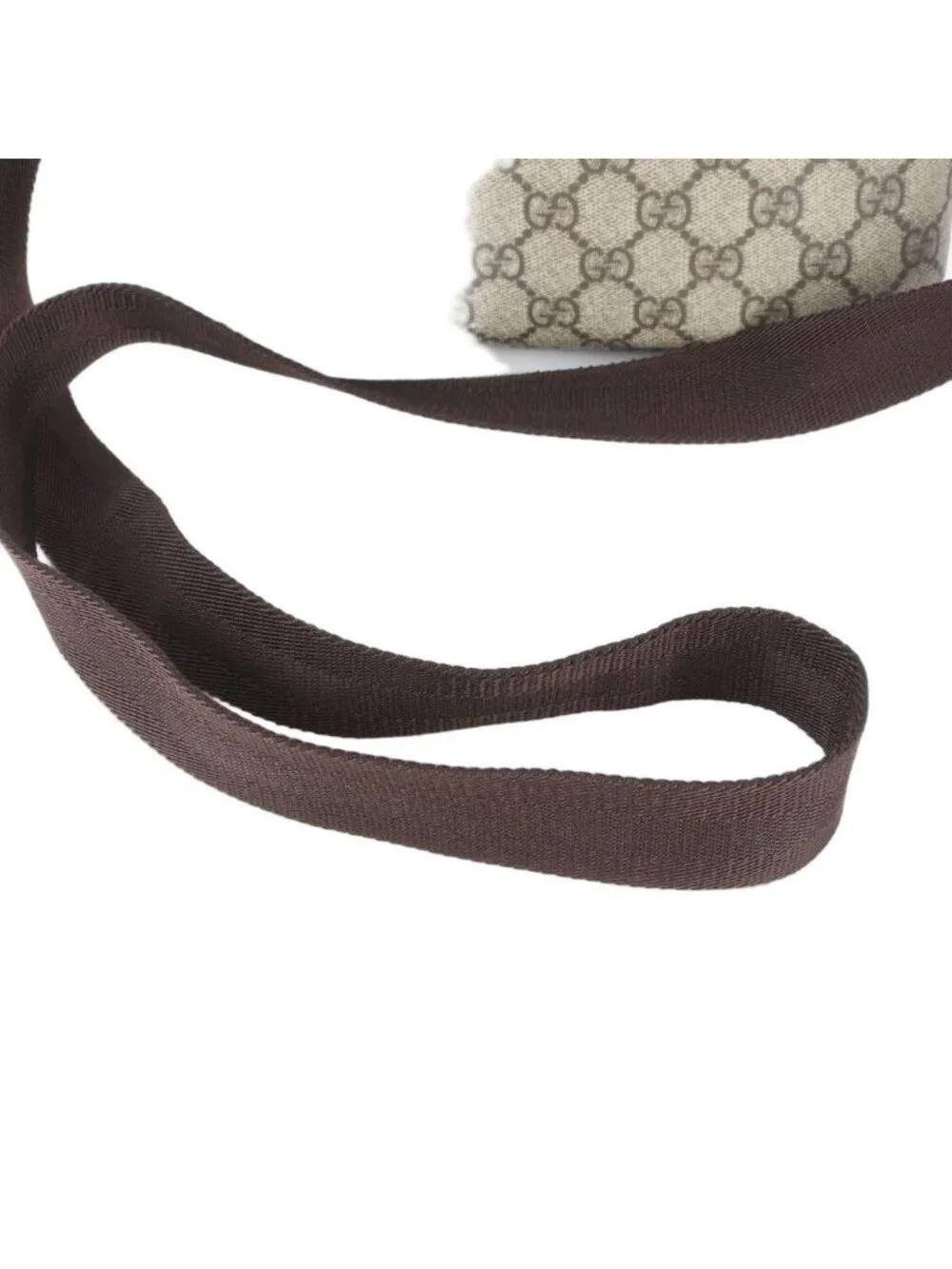 Gucci GG Supreme Leather Shoulder Bag Crossbody Messenger Business